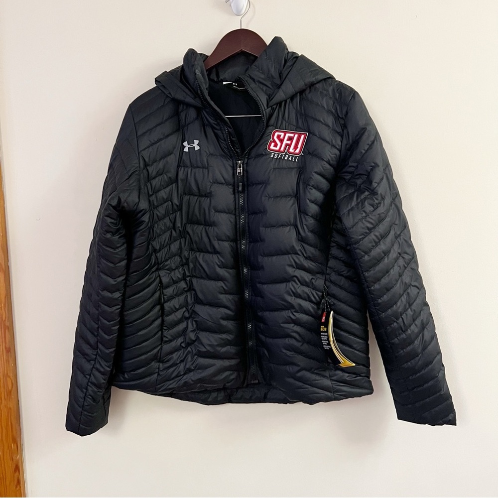 Under Armour SFU Saint Francis Softball Coldgear Reactor Full Zip Jacket XL NEW